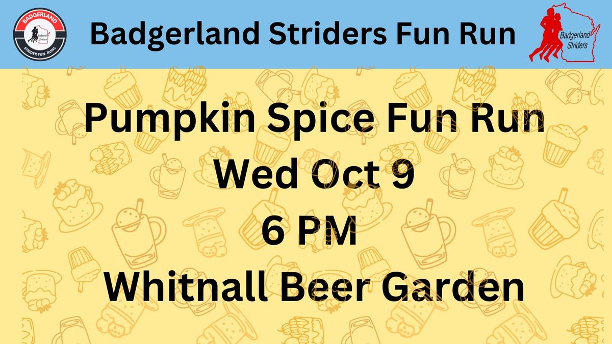 Pumpkin Spice Fun Run