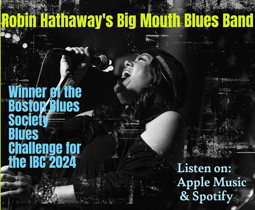 Robin Hathaways Big Mouth Blues at Pump House Music Works and Shady Lea Guitar Company