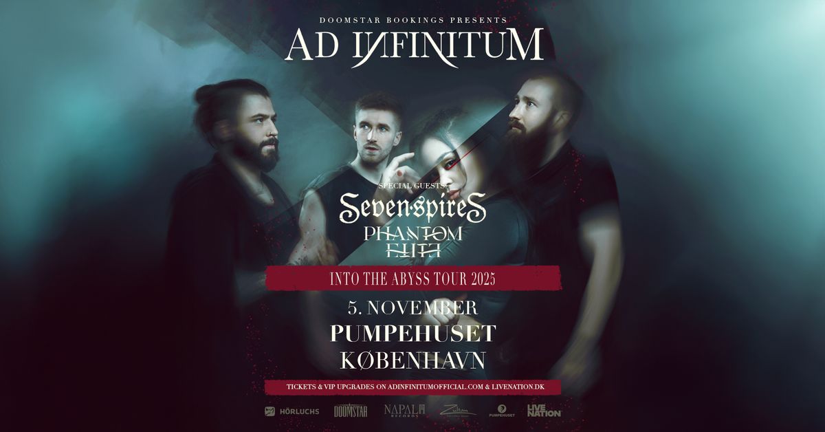 Ad Infinitum [Support: Seven Spires + Phantom Elite] \/\/ Pumpehuset \/\/ 5. november 2025