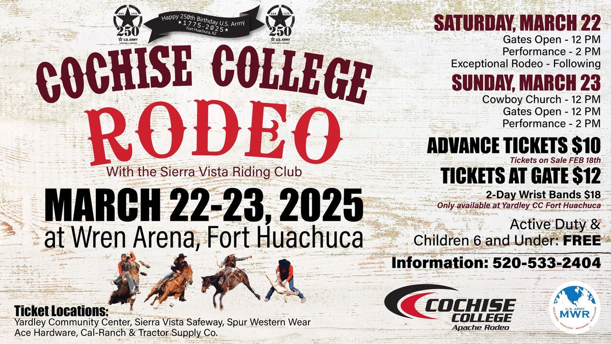 Cochise College Rodeo