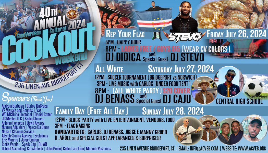 ACEB 40th Annual Cookout 2024