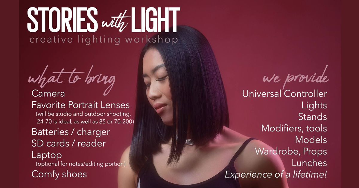 Stories with Light | Advanced Creative Lighting Workshop with Julie Gayler