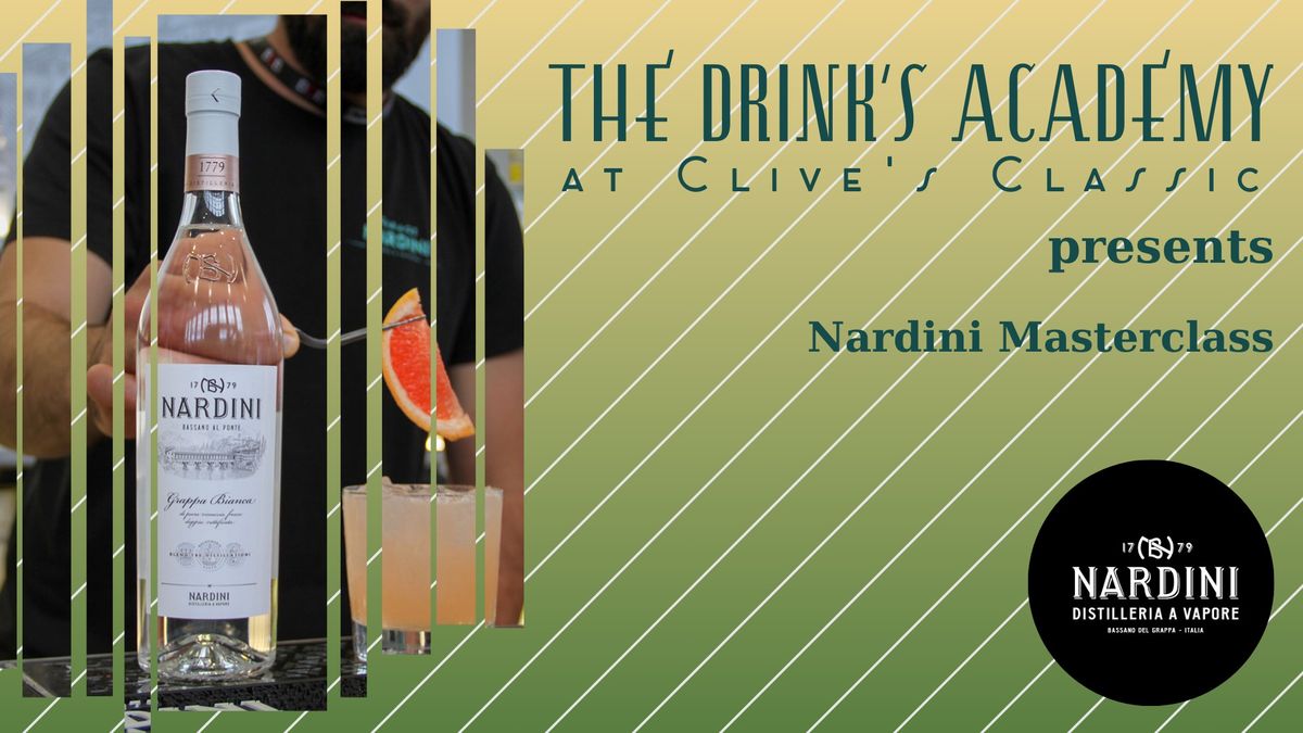 Drink's Academy presents Nardini Masterclass 