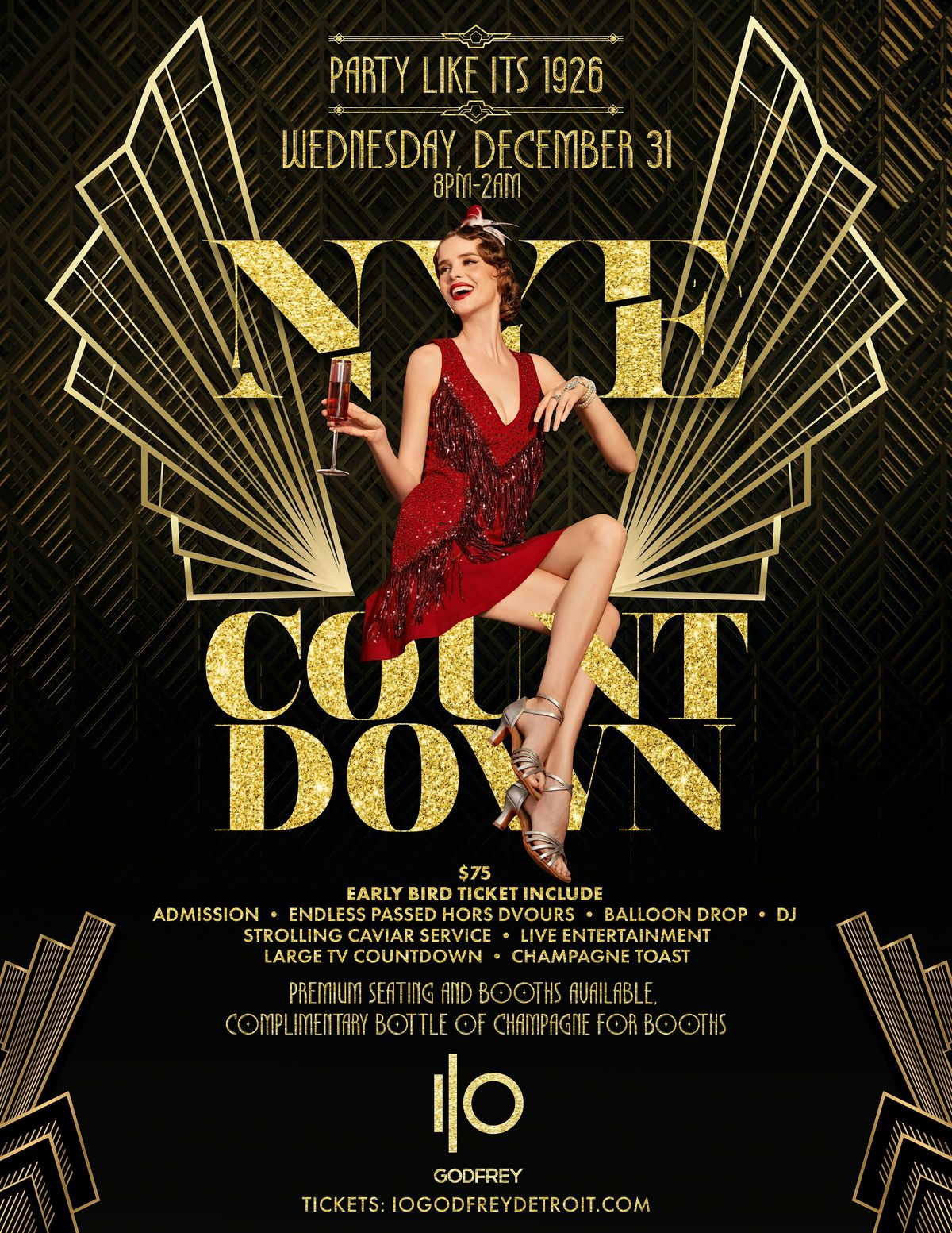 NYE Countdown at The Godfrey