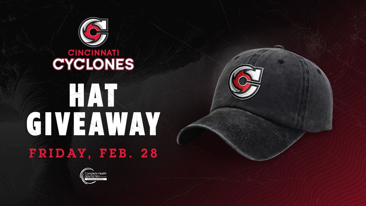 Cincinnati Cyclones V Walleye | Hat Giveaway Night