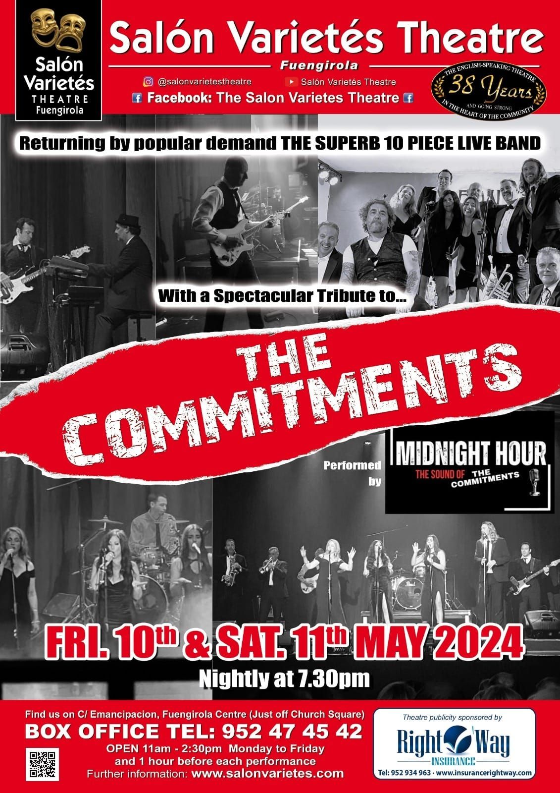 Live in Concert ....Midnight Hour - The Sound of The Commitments  