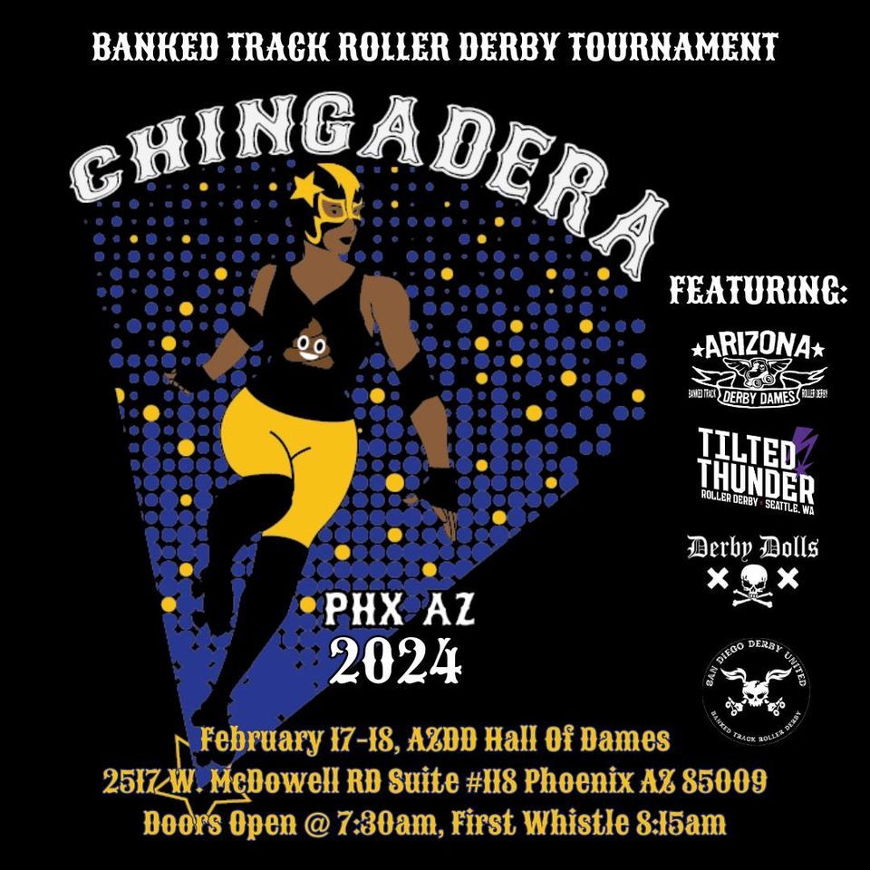 Banked Track Roller Derby Tournament | Chingadera 2024 ?