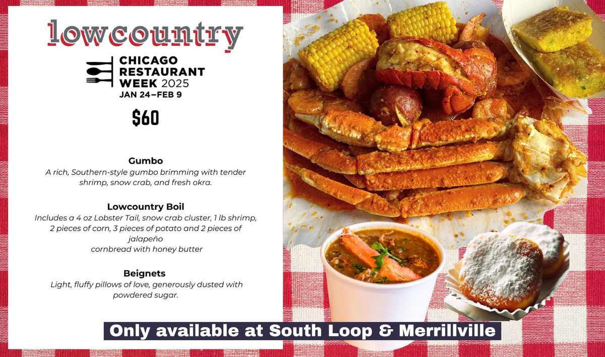 Chicago Restaurant Week @Lowcountry South Loop