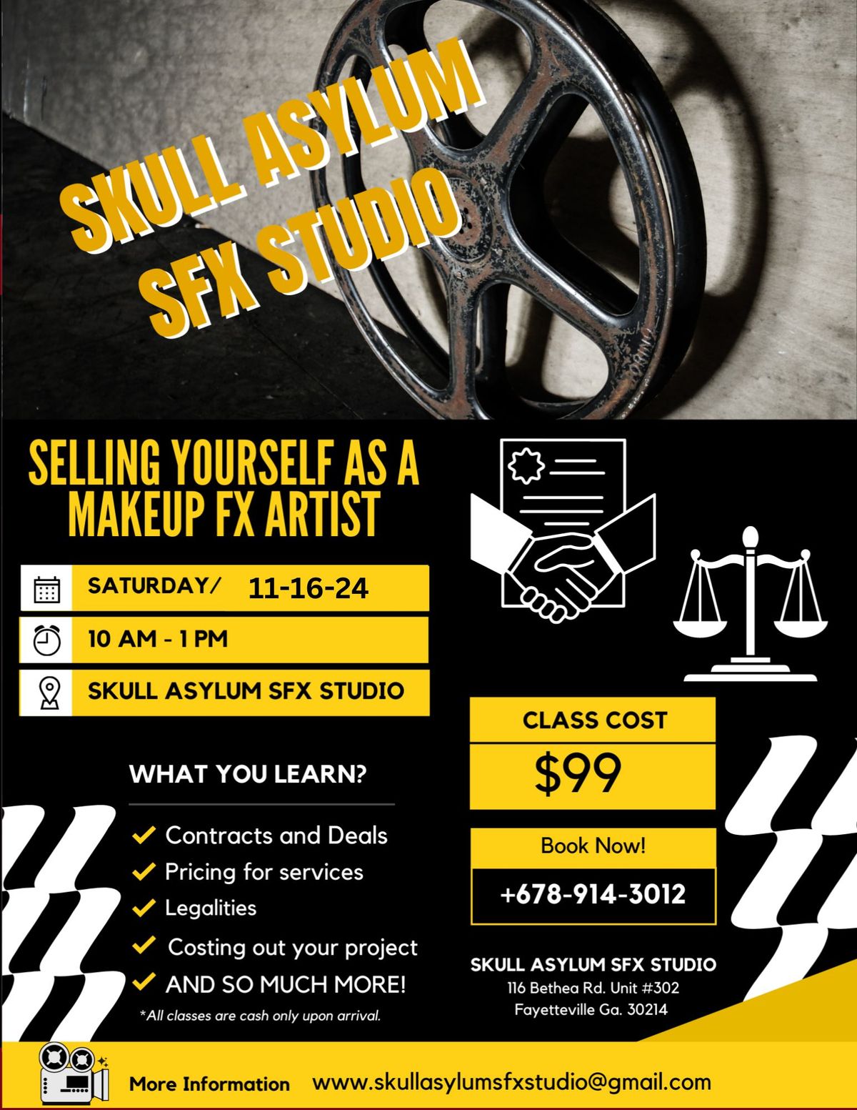 SELLING YOURSELF AS A MAKEUP FX ARTIST