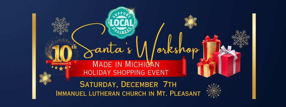 Santa's Workshop - Arts\/Crafts\/Small Business Shopping Event