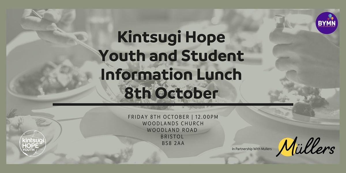Kintsugi Hope Youth and Student Information Event