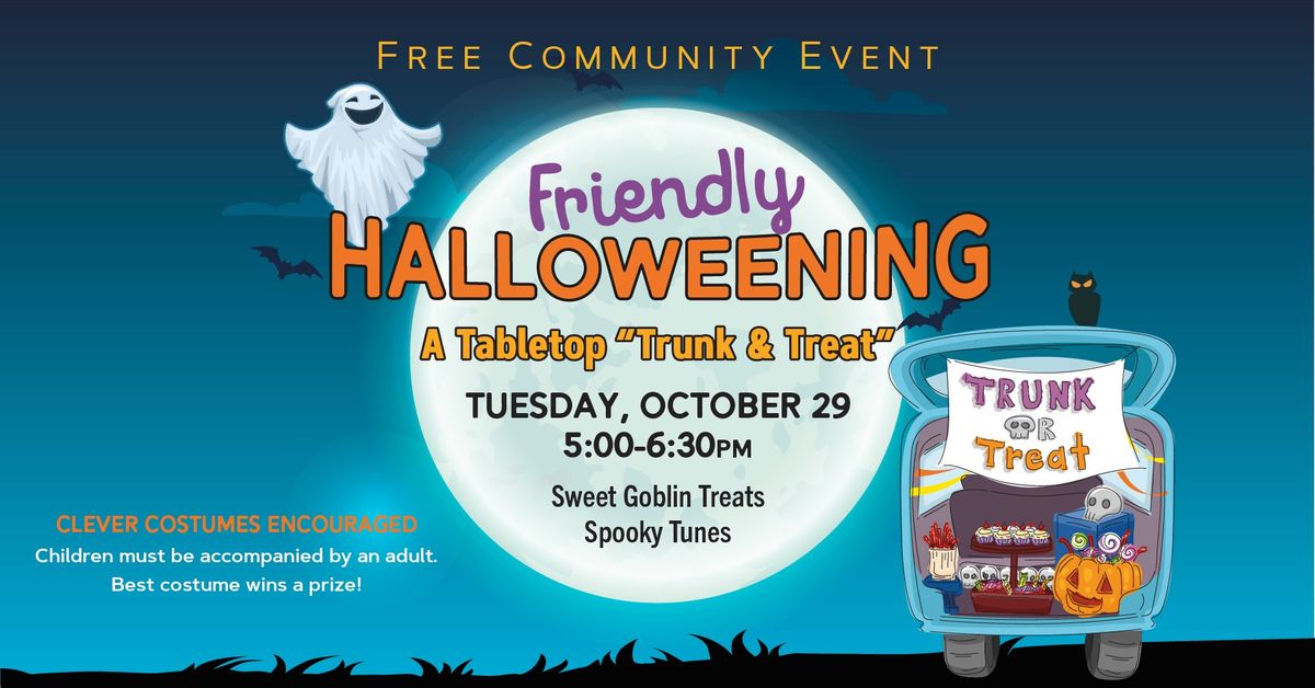 "Trunk & Treat" Halloween Celebration \ud83c\udf83