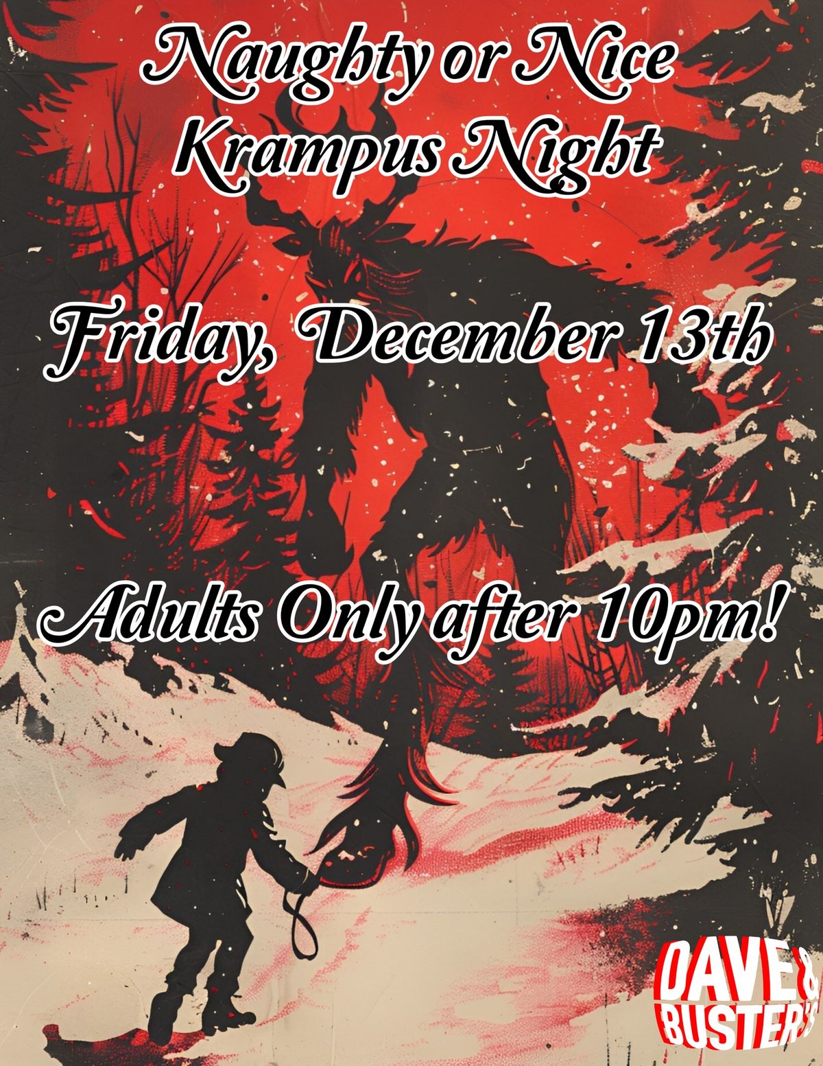 Naughty or Nice? Krampus Night