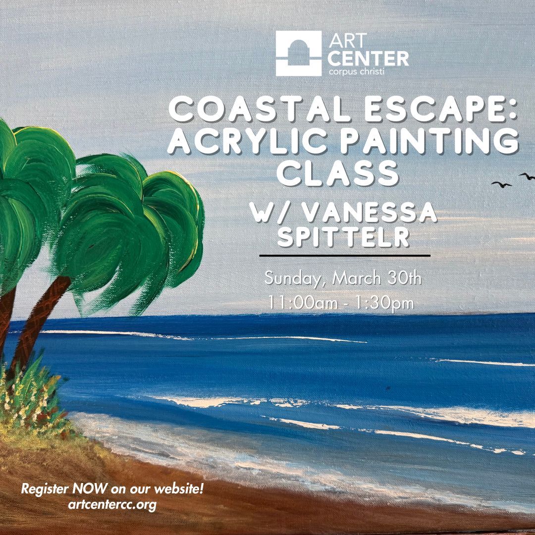 Coastal Escape: Acrylic Painting Class w\/ Vanessa Spittler