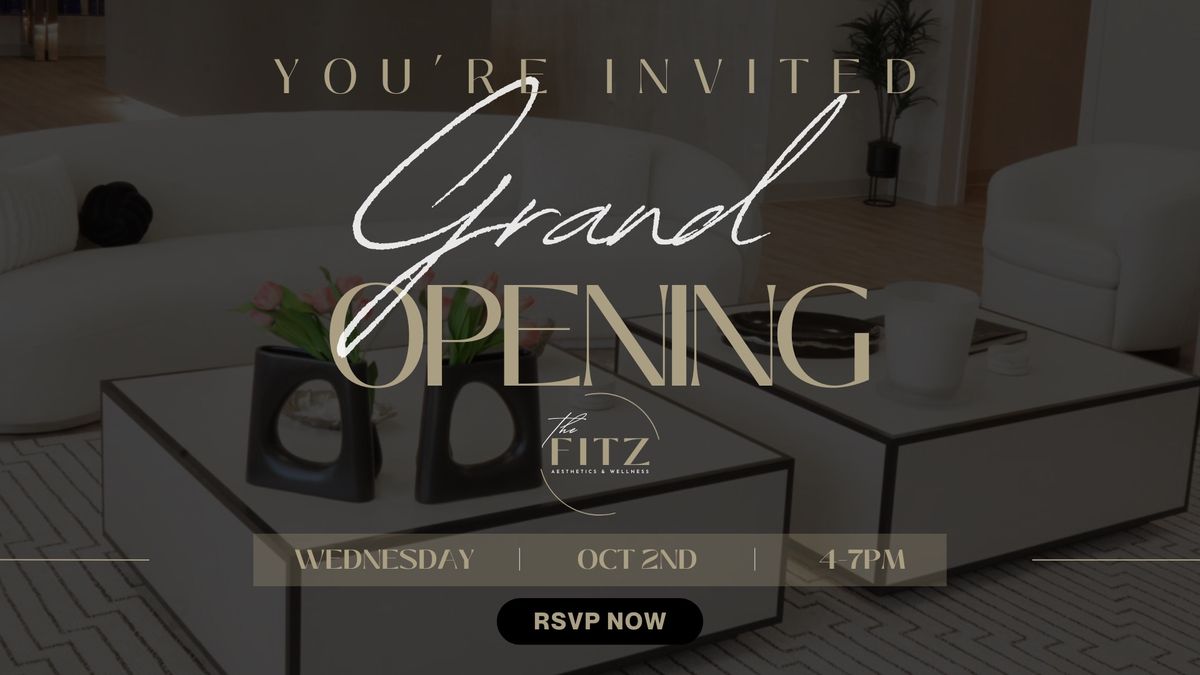 The Fitz Aesthetics and Wellness Grand Opening