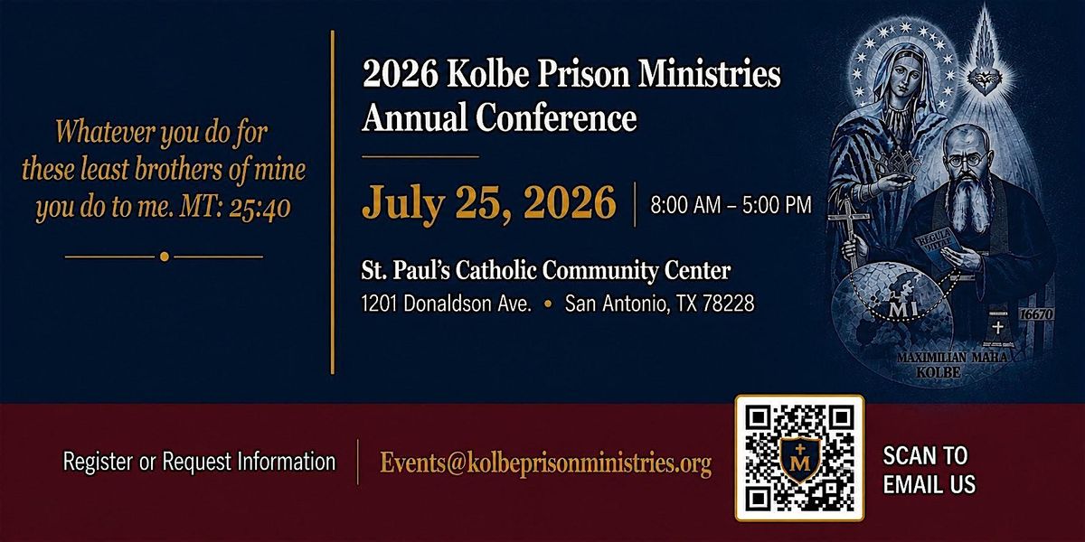 2026 Kolbe Pr*son Ministries Annual Conference