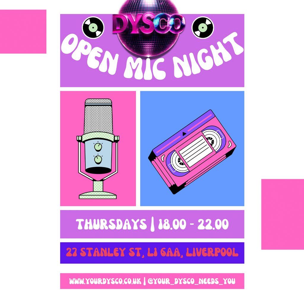 OPEN MIC NIGHT | DysCo Liverpool