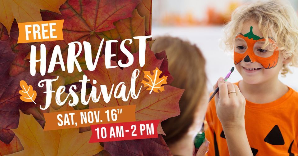 FREE 6th Annual Harvest Festival!