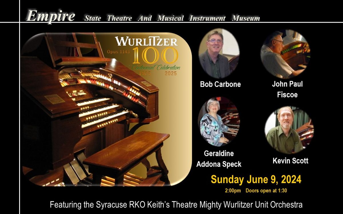 A Musical Afternoon with Friends of the Syracuse Wurlitzer