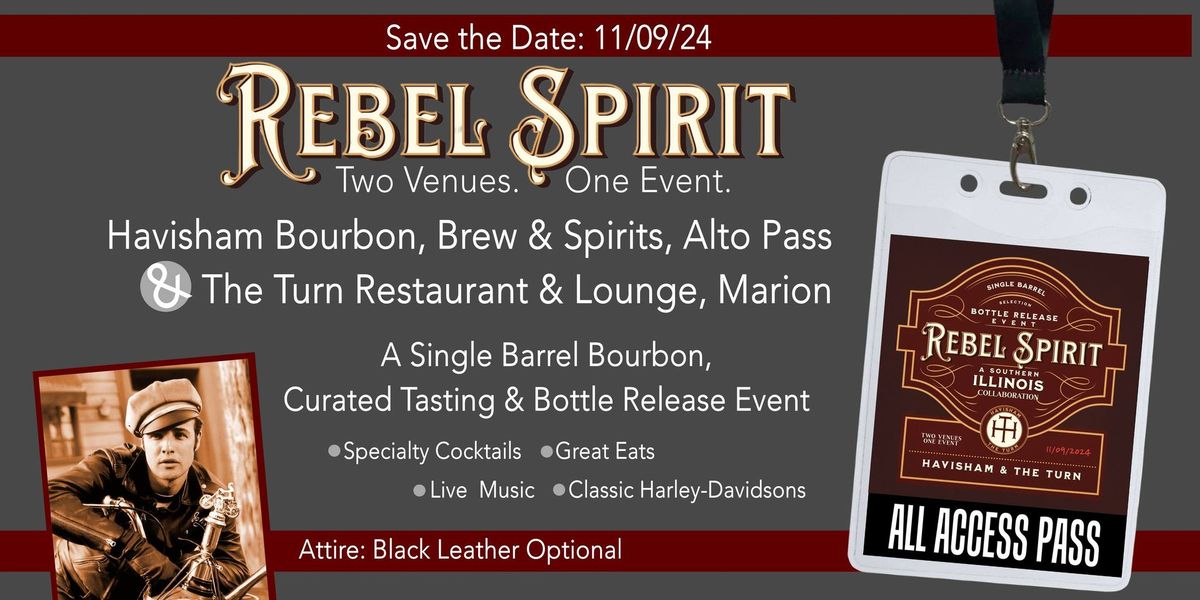 \u201cRebel Spirit\u201d: A Single Barrel Bourbon Bottle Release Event