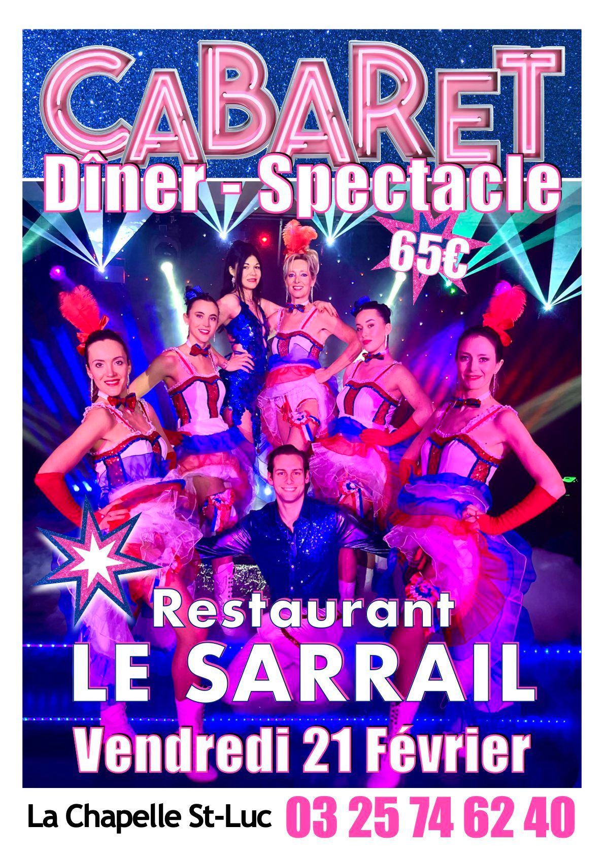 Soir\u00e9e D\u00eener-Spectacle "Cabaret Show"