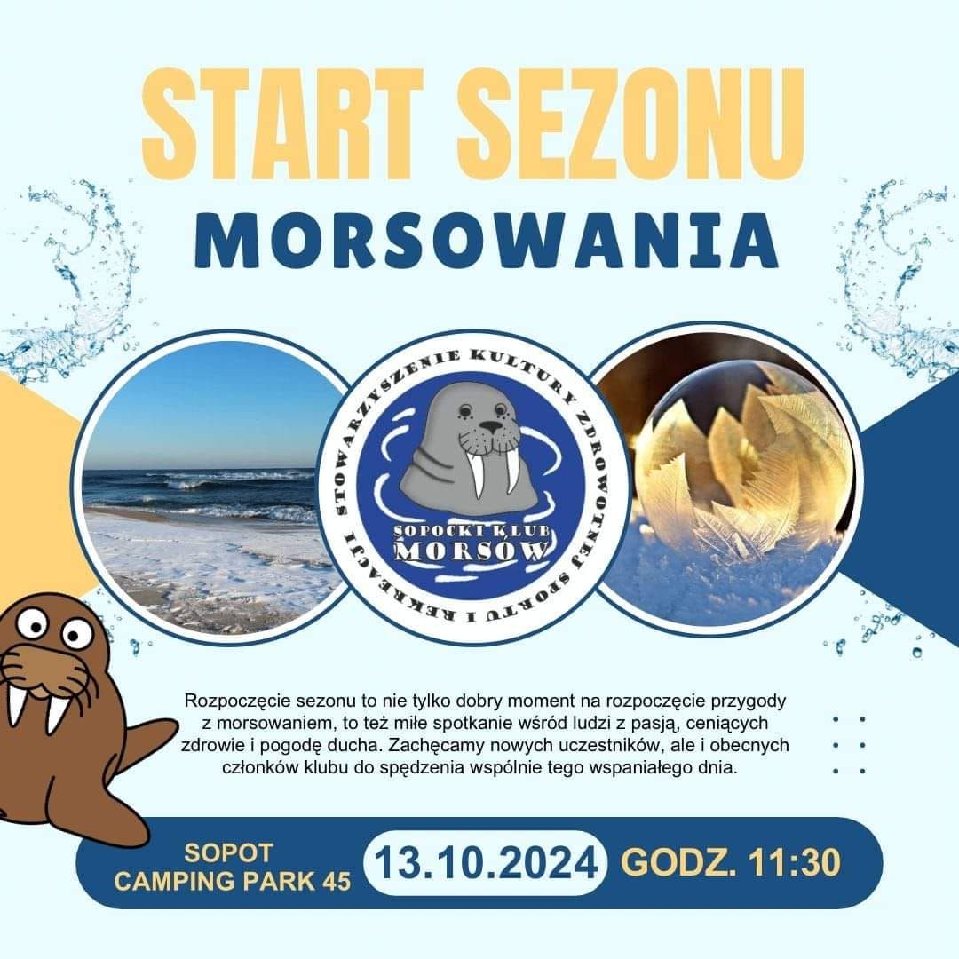 Start\ud83c\udfc1 sezonu morsowania w Sopocie.