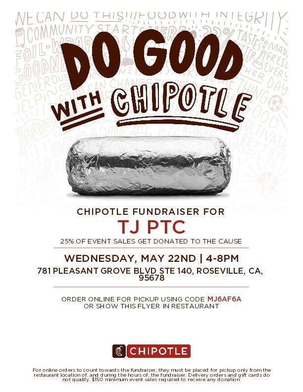 Dine and Donate: Chipotle 