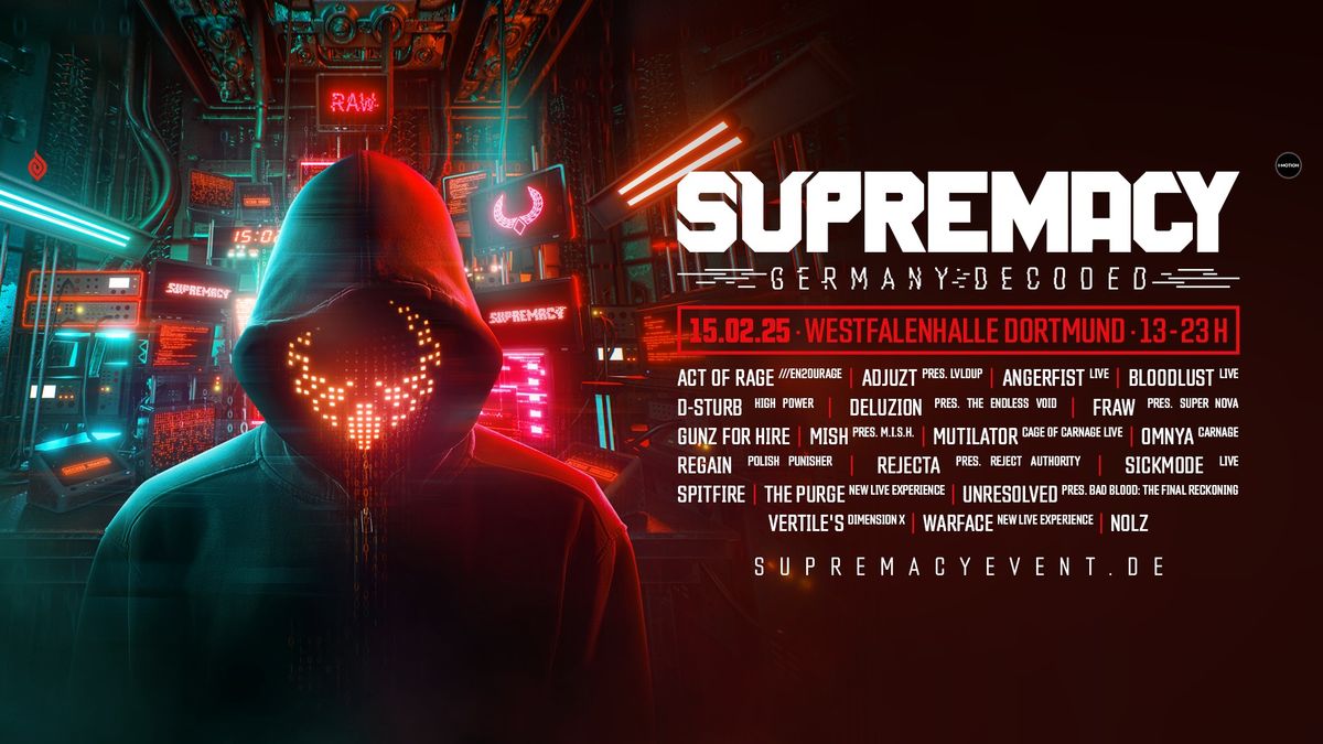 Supremacy DE 2025 - Germany Decoded | Official Art of Dance event