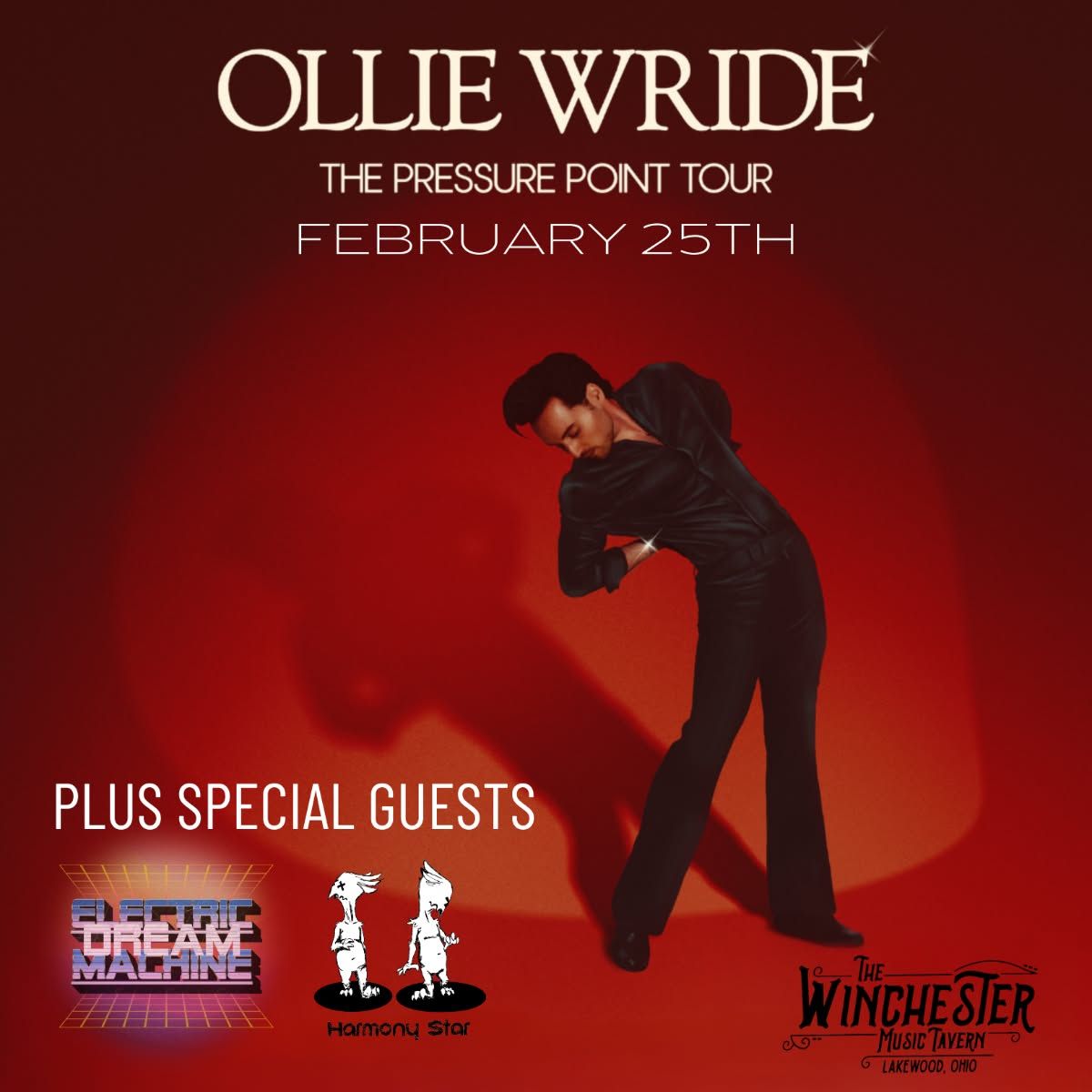 Ollie Wride w\/ Electric Dream Machine & Harmony Star | The Winchester | Lakewood