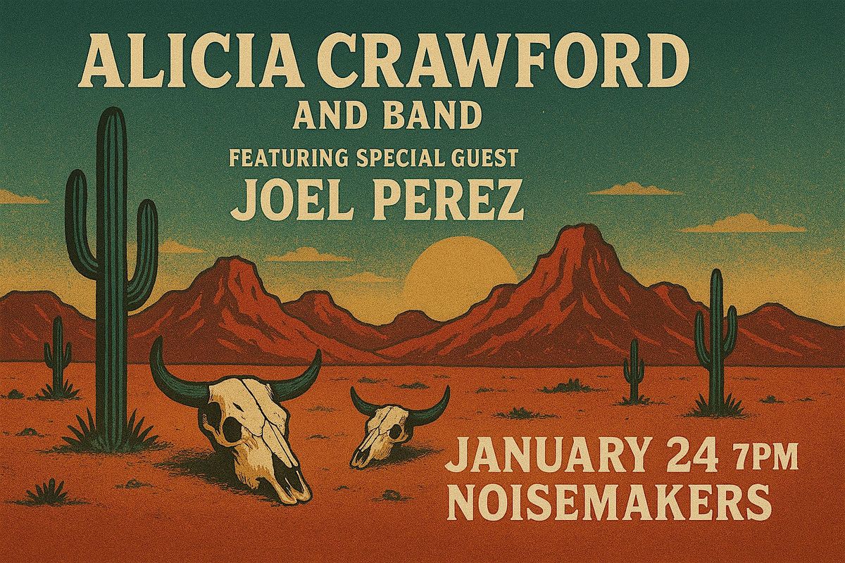Alicia Crawford and Band Live at Noisemakers