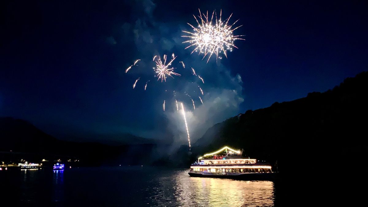 Fest der 1000 Lichter Andernach an Bord der Rheinprinzessin