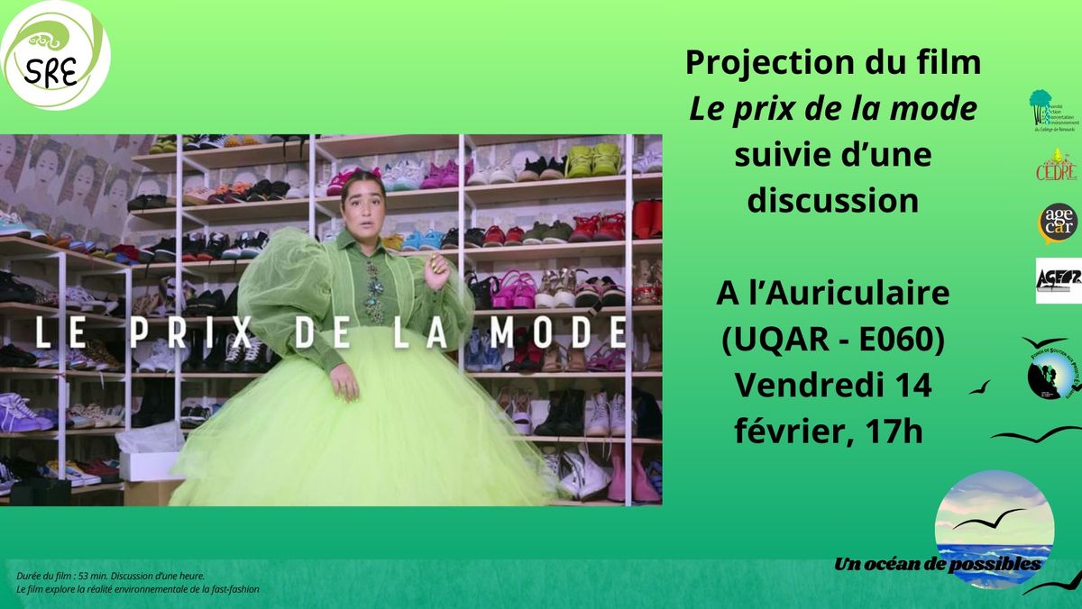 Projection "Le prix de la mode"