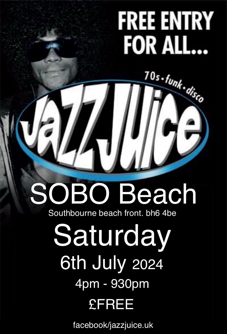 ? Jazz Juice at Sobo Beach ?