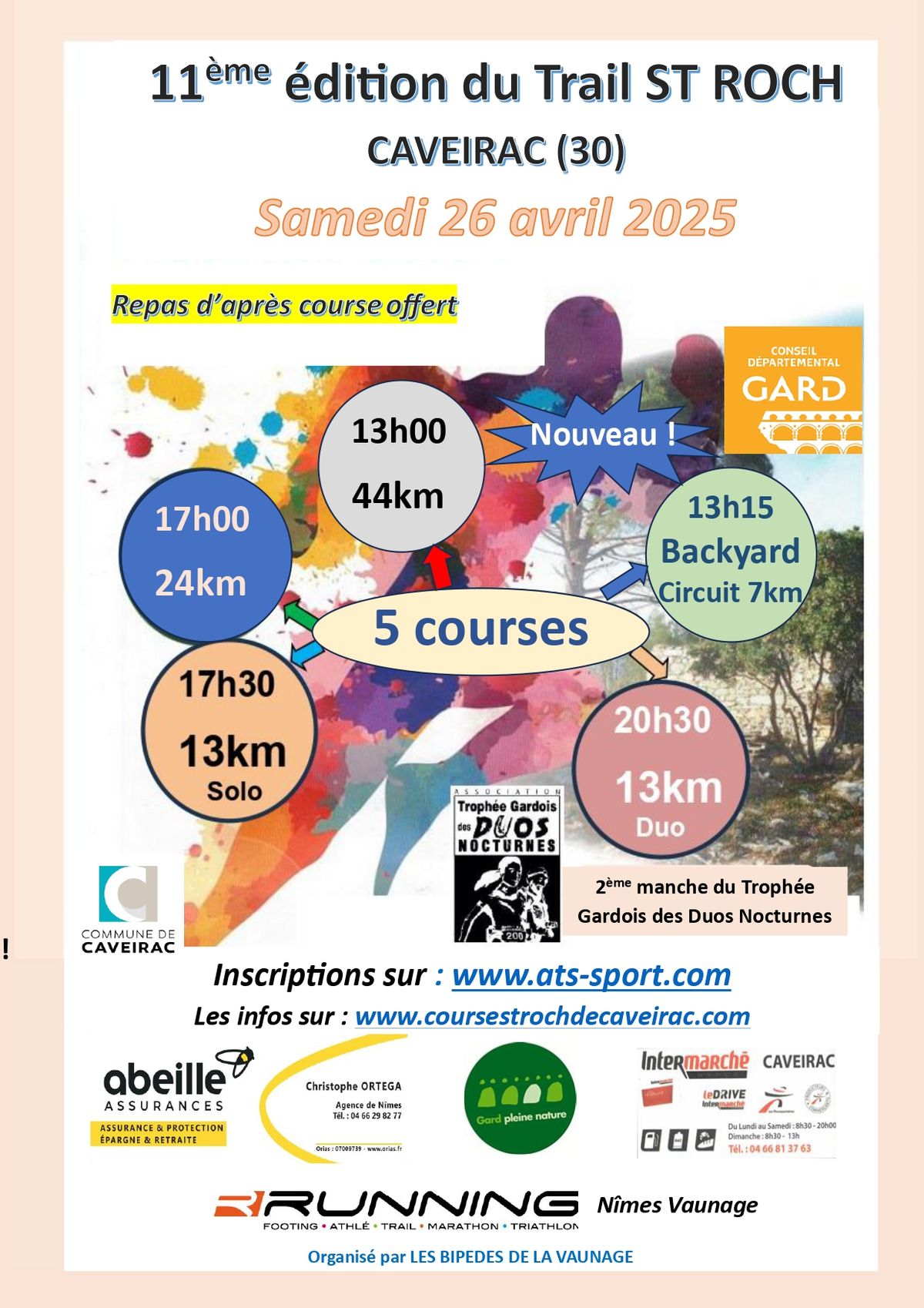 Trail ST ROCH de CAVEIRAC - 26 avril 2025