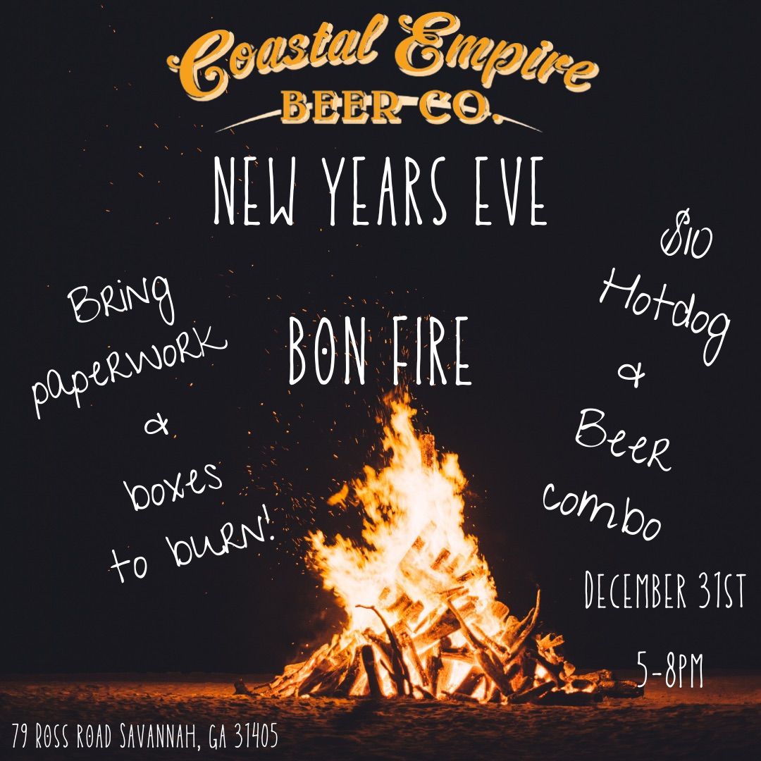 New Years Eve Bon Fire