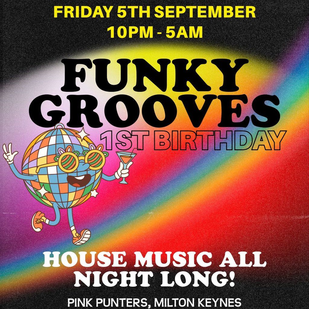 Funky Grooves First Birthday
