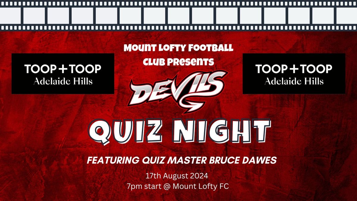 QUIZ NIGHT | SAVE THE DATE 