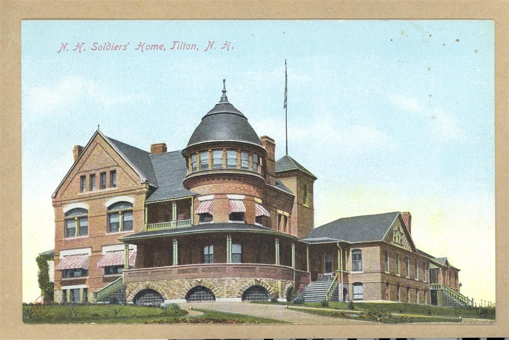 History of the New Hampshire Veterans Home & Tilton Statues