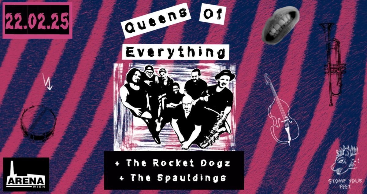 Stomp Your Feet VII - QUEENS OF EVERYTHING (CZ), ROCKET DOGZ (CZ) & THE SPAULDINGS (AT)