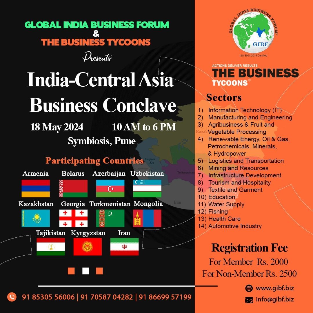India-Central Asia Business Conclave