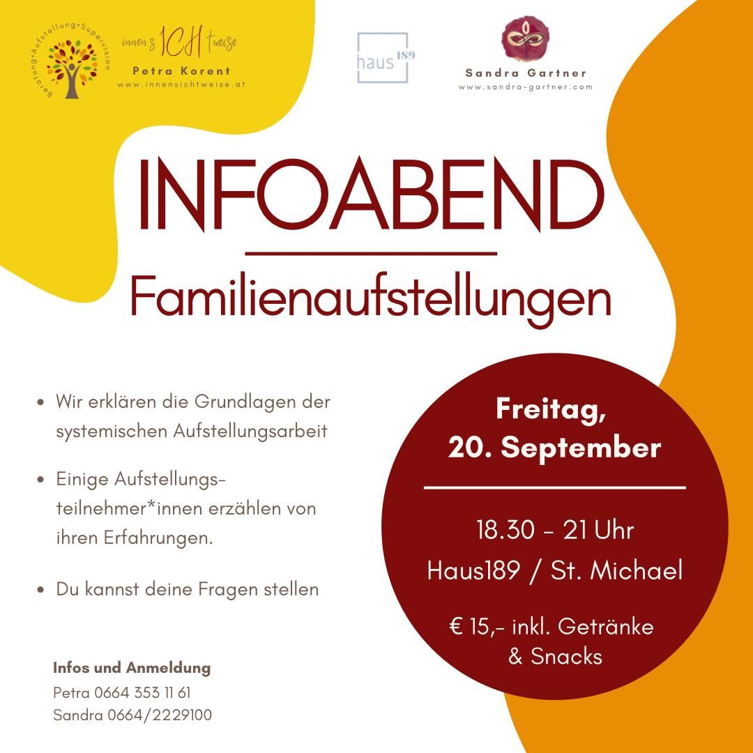 Infoabend - Familienaufstellungen