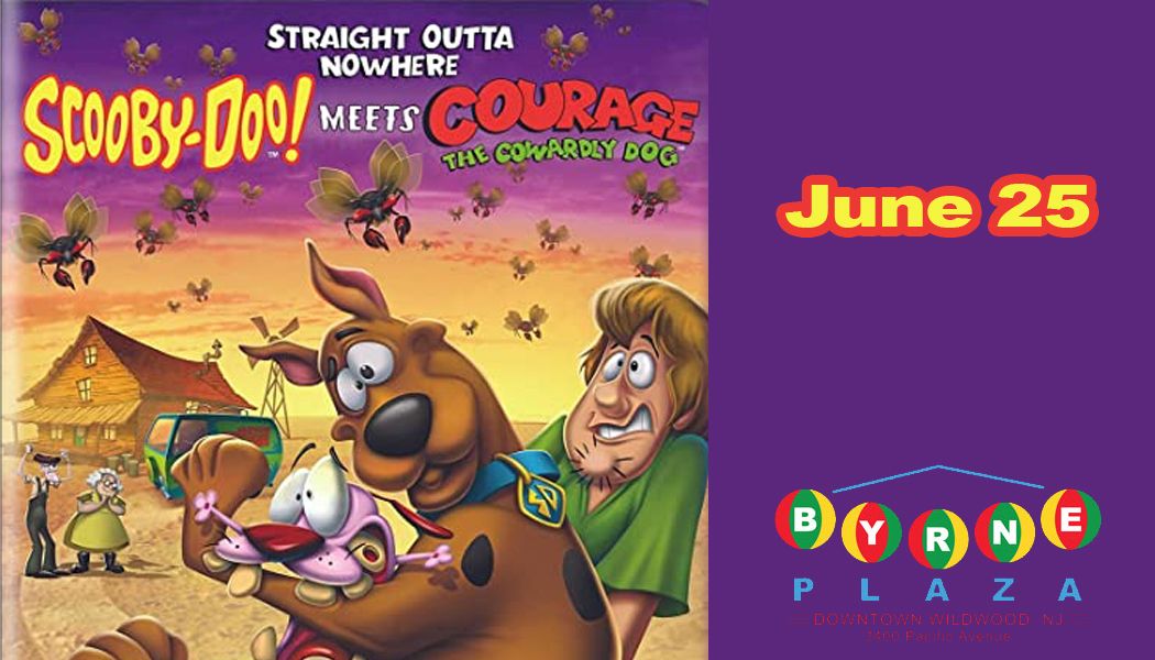 Downtown Wildwood Free Family Movie Night: Scooby Doo Meets Courage the Cowardly Dog
