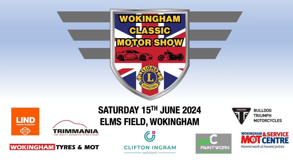 Wokingham Classic Motor Show 2024