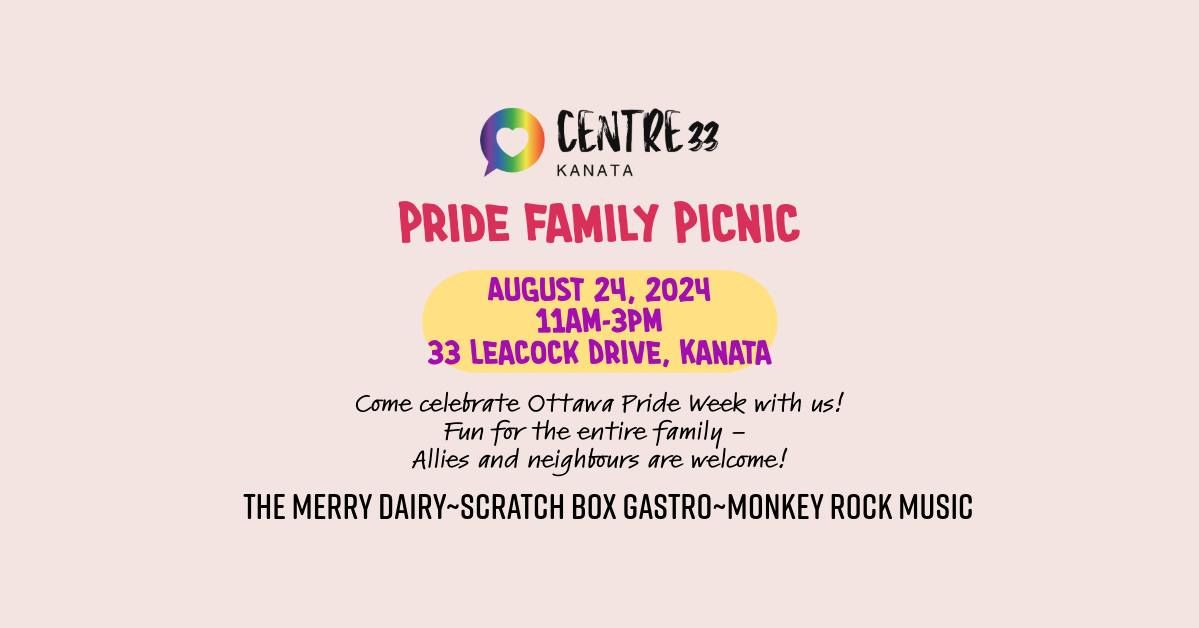 Pride Family Picnic - Centre33