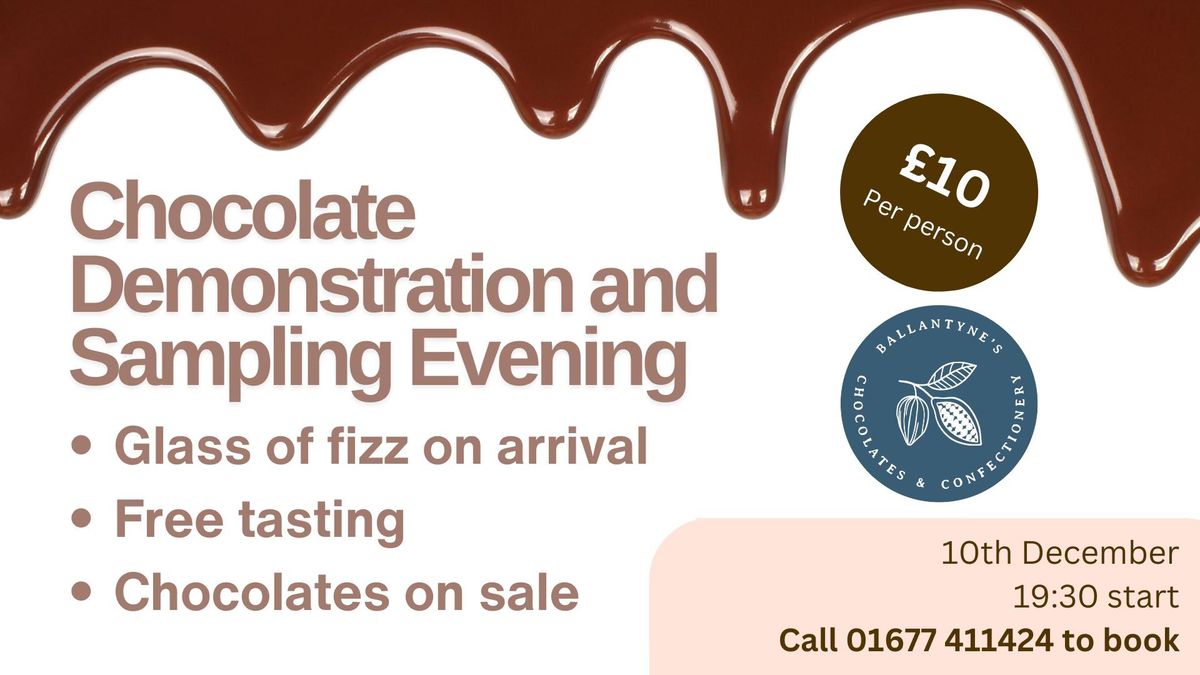 Chocolate Demonstration and Sampling Evening