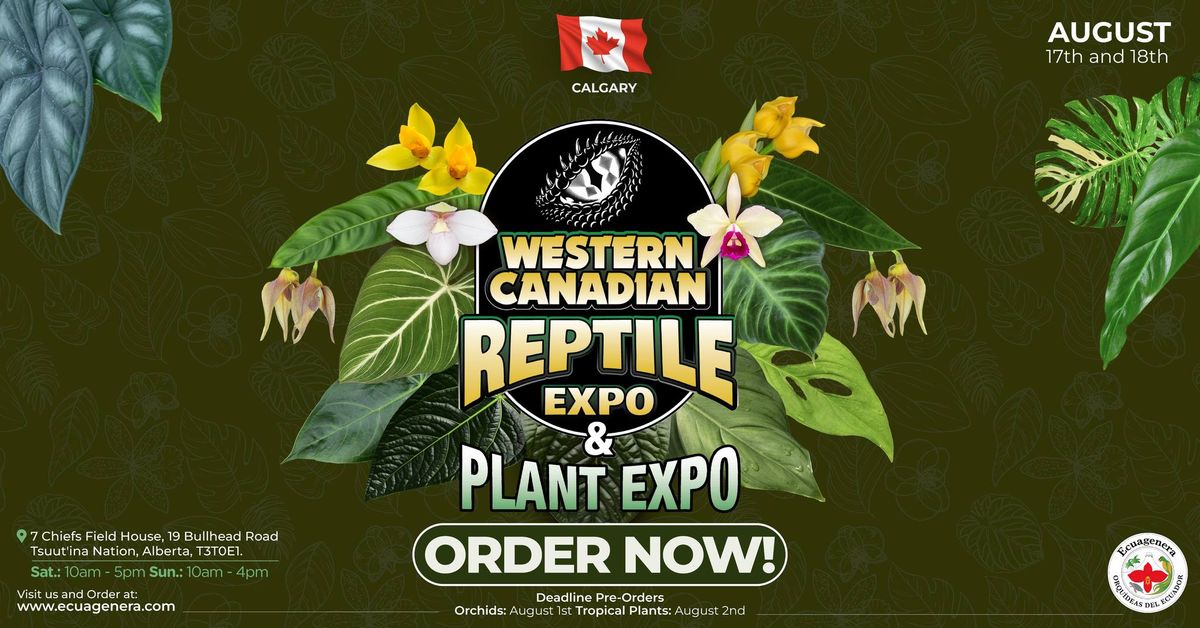 Ecuagenera will participate in Western Canadian Reptile Expo - WCRE 2024