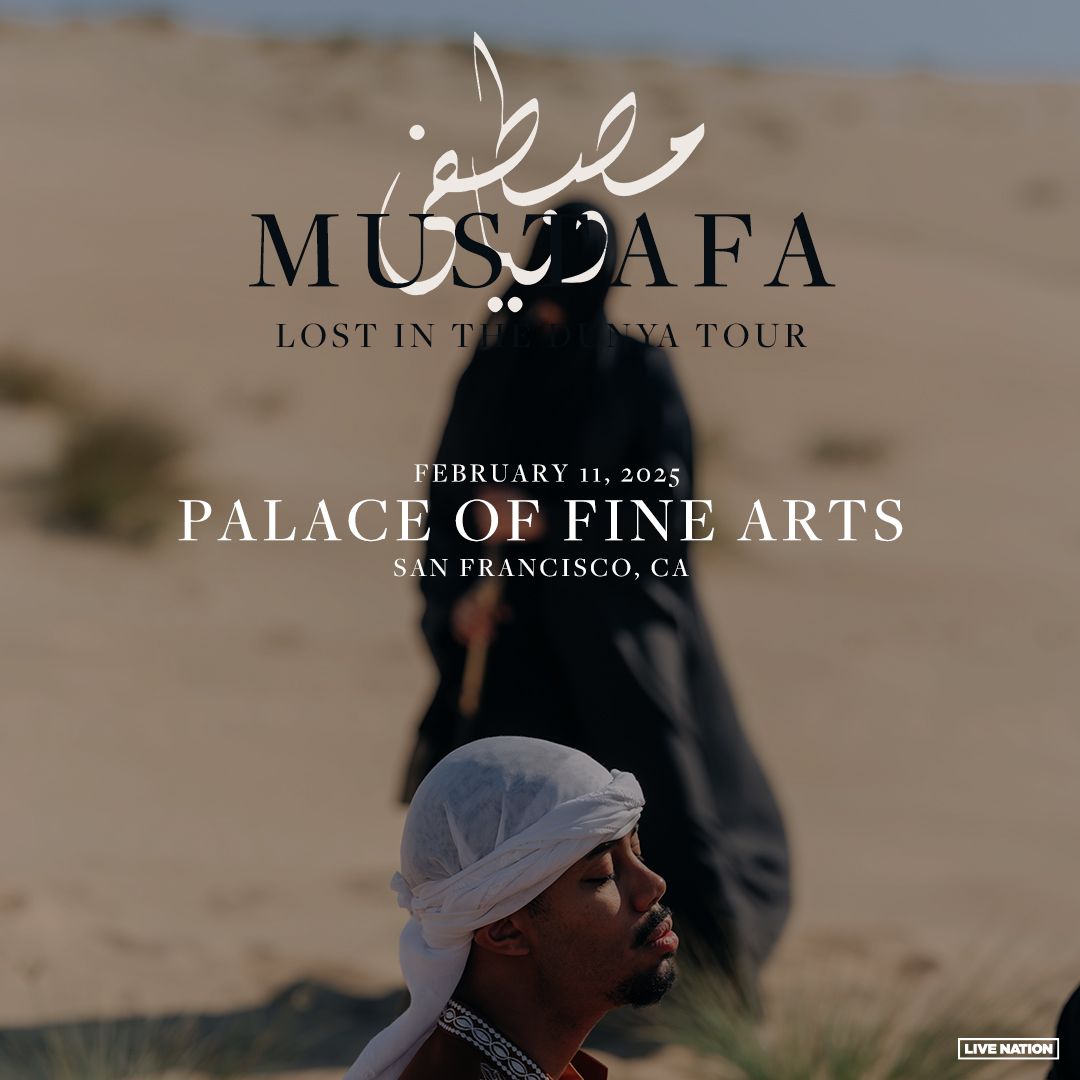 Mustafa at Palace of Fine Arts