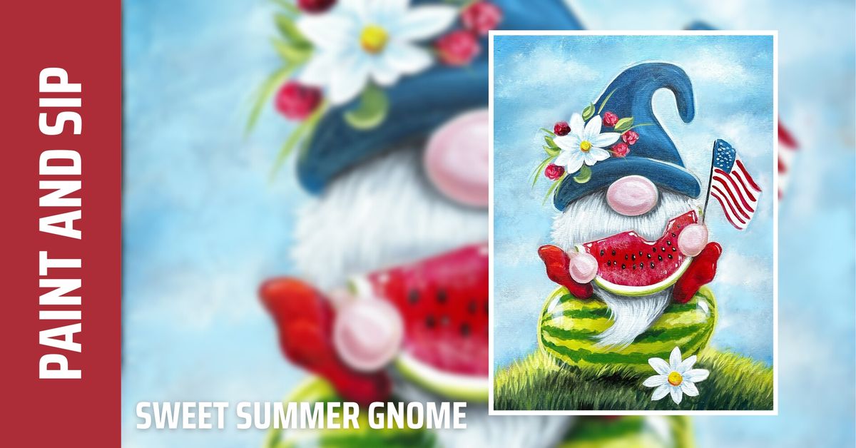Paint and Sip - Sweet Summer Gnome (Brookfield)