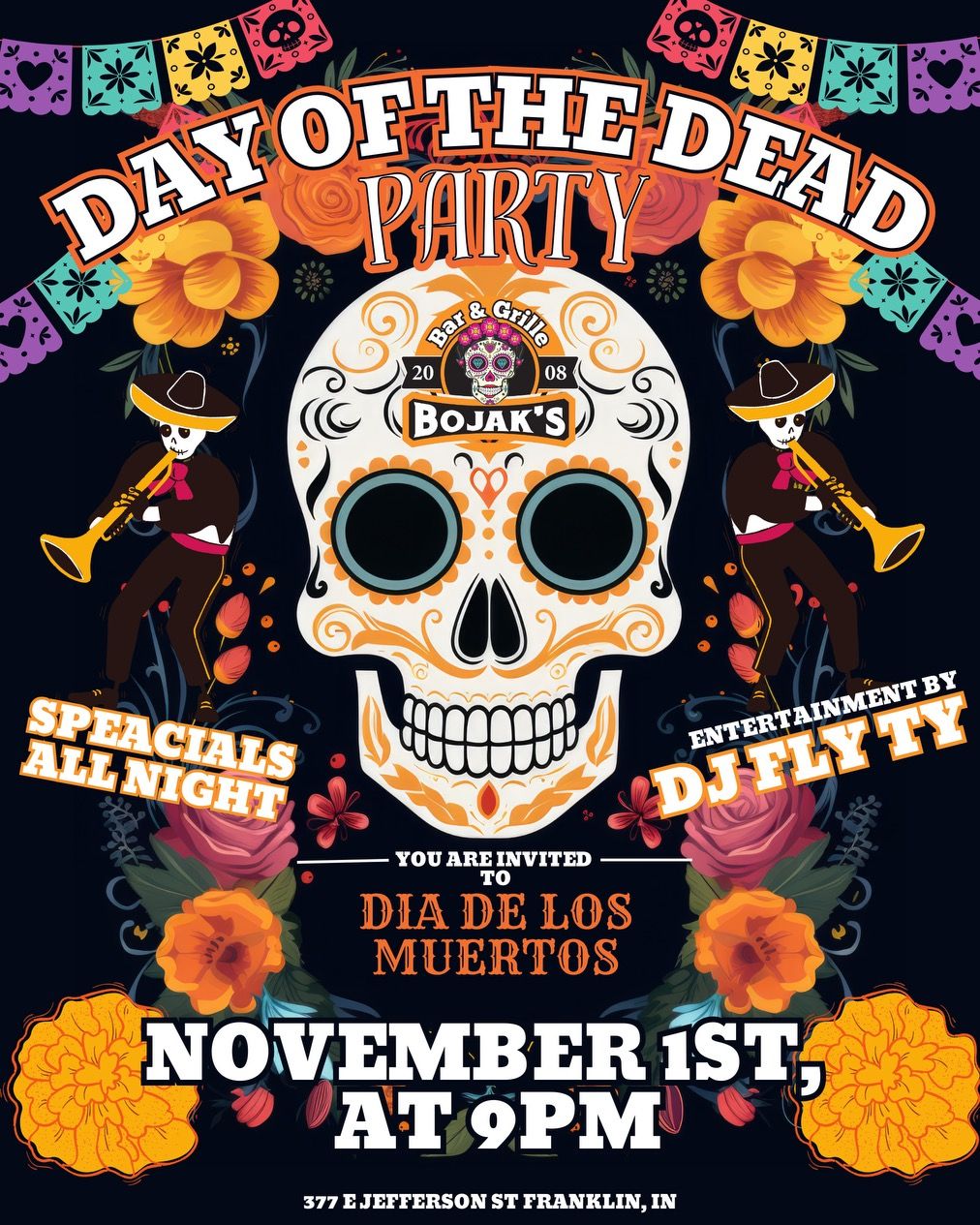 Day of The Dead Party