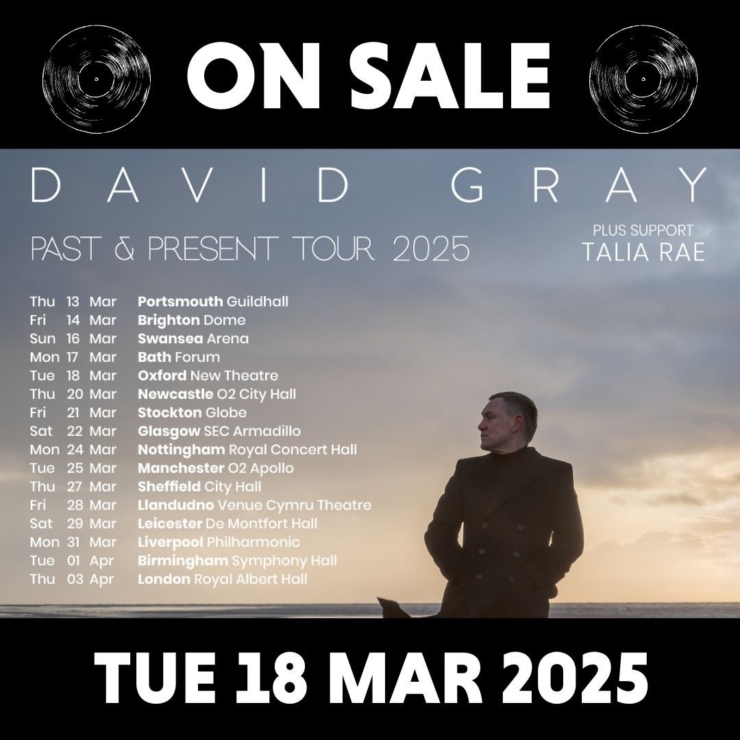 David Gray Oxford Tickets